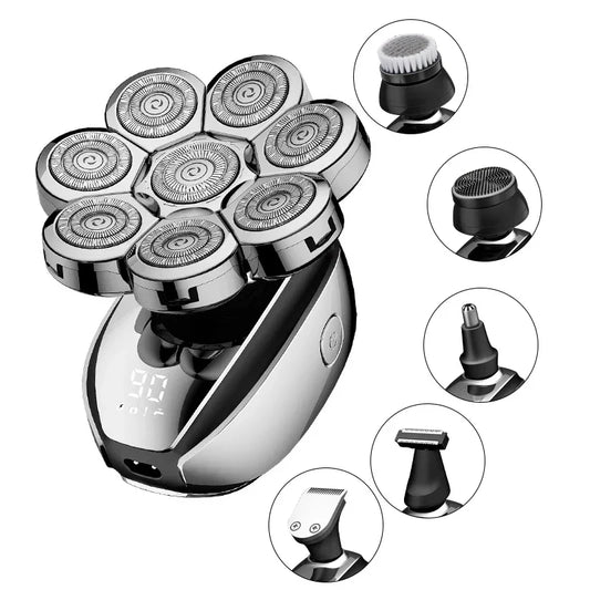 6In1 Electric Head Shaver For Bald Men 7 Blades - Empire P.E