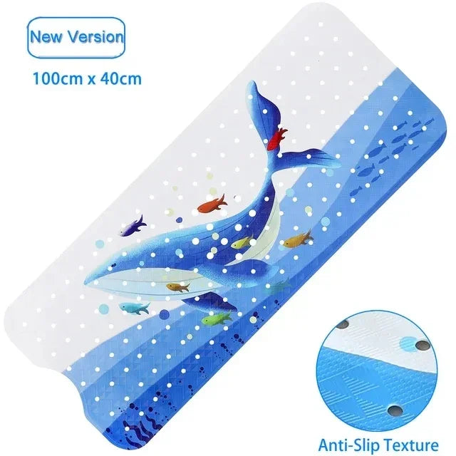 Large Cute Cartoon PVC Anti-Slip Shower Bathtub Mats - Empire P.E