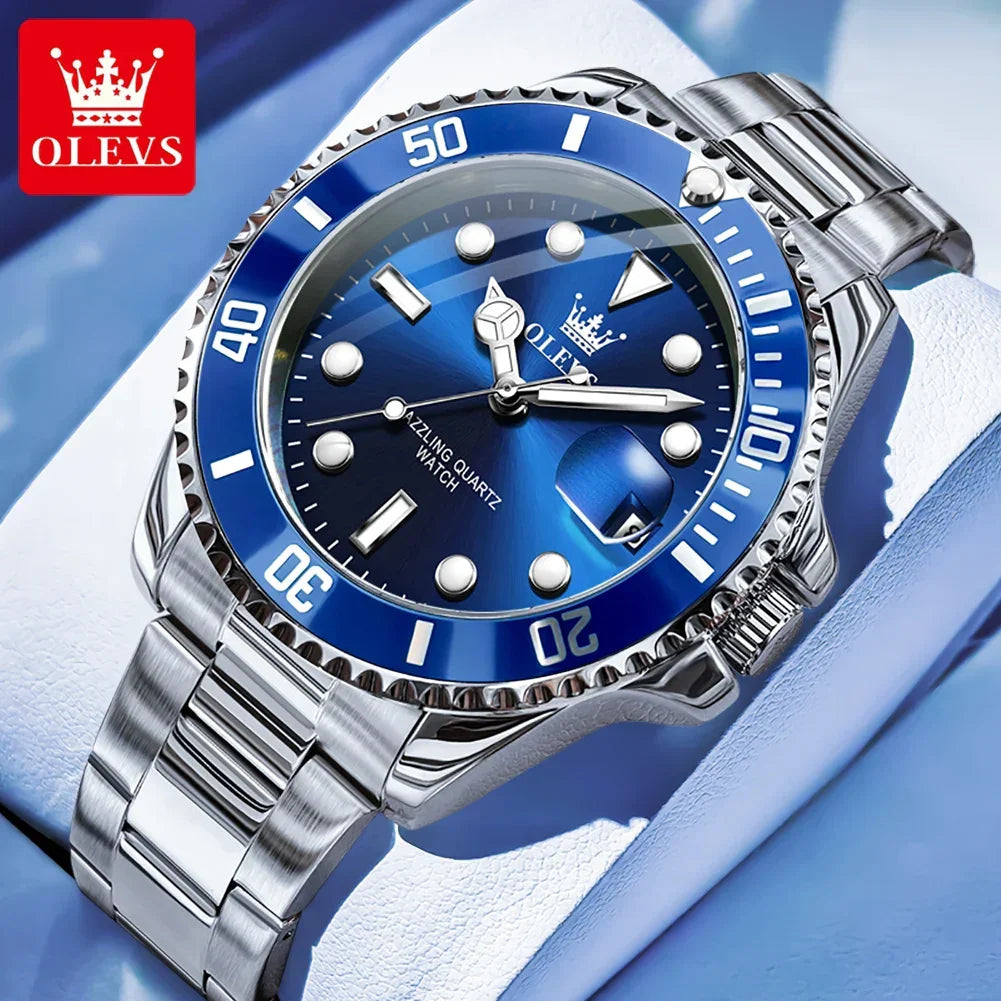 Men Fashion Trend Diving Quartz Watch - Empire P.E