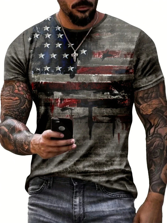 2024 American Independence Day T-shirt Men - Empire P.E