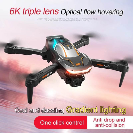8K GPS dual-camera professional drone A88 5G obstacle avoidance brushless optical flow quadcopter toy gift - Empire P.E