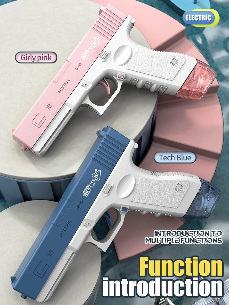 Electric Water Gun Toy Portable Automatic Electric Burst Water Gun Kids Outdoor Water Toys - Empire P.E