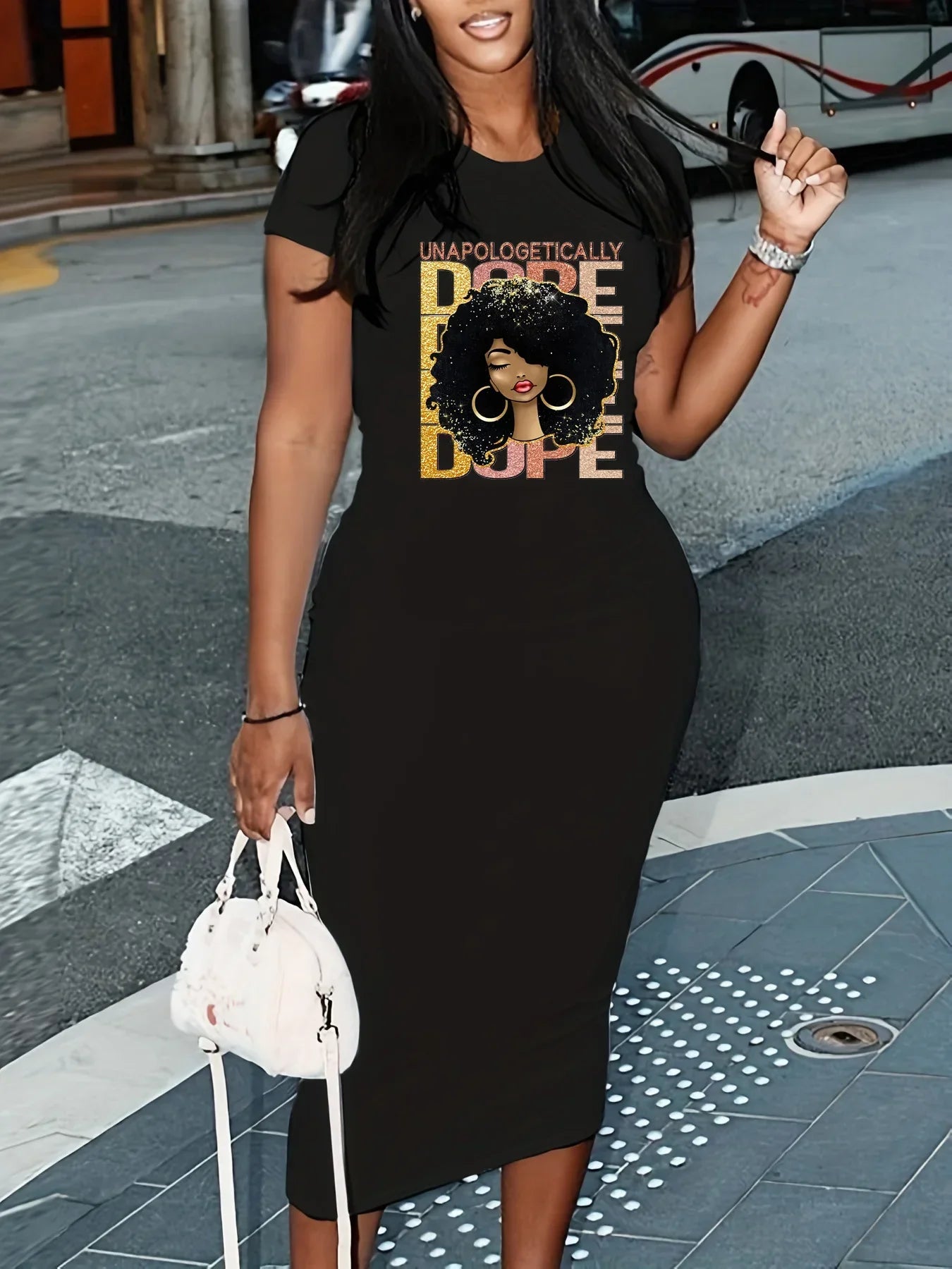 Women's Summer Short Sleeved Sexy Dress - Empire P.E