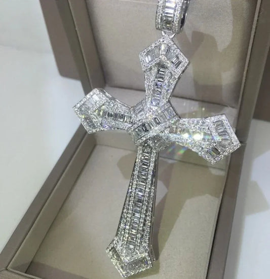Long Cross Pendant
