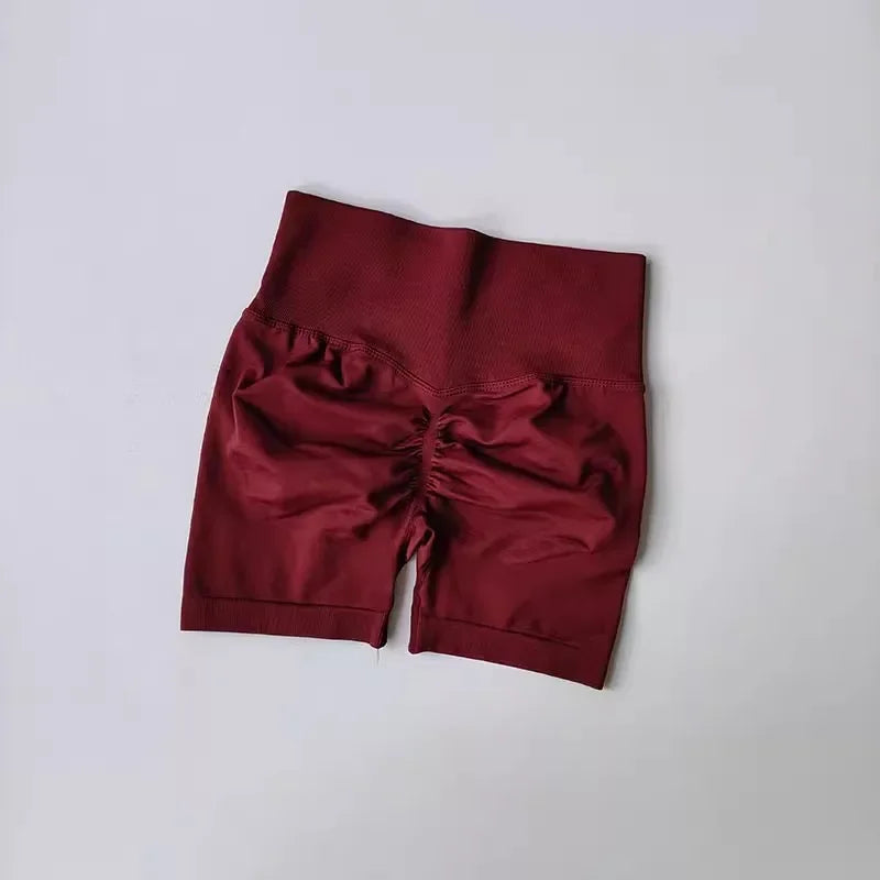 Women's High-Waist Breathable Yoga Shorts