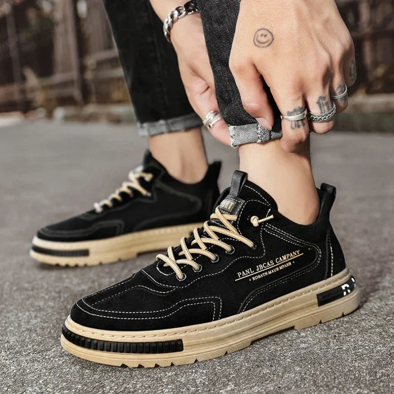 Men's Shoes Autumn Winter Casual Lace-up Sneakers - Empire P.E