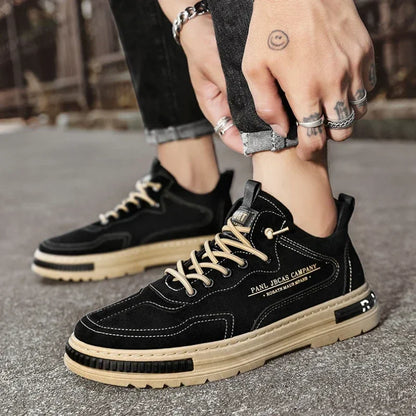 Men's Shoes Autumn Winter Casual Lace-up Sneakers - Empire P.E