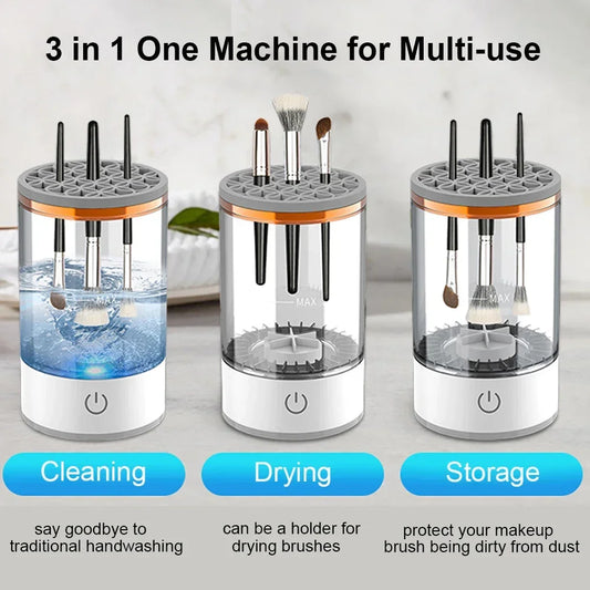 USB Electric Makeup Brush Cleaner Portable