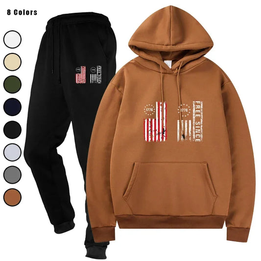 Men's Sporting Suits Sportswear Casual Two - Piece Tracksuit Set - Empire P.E
