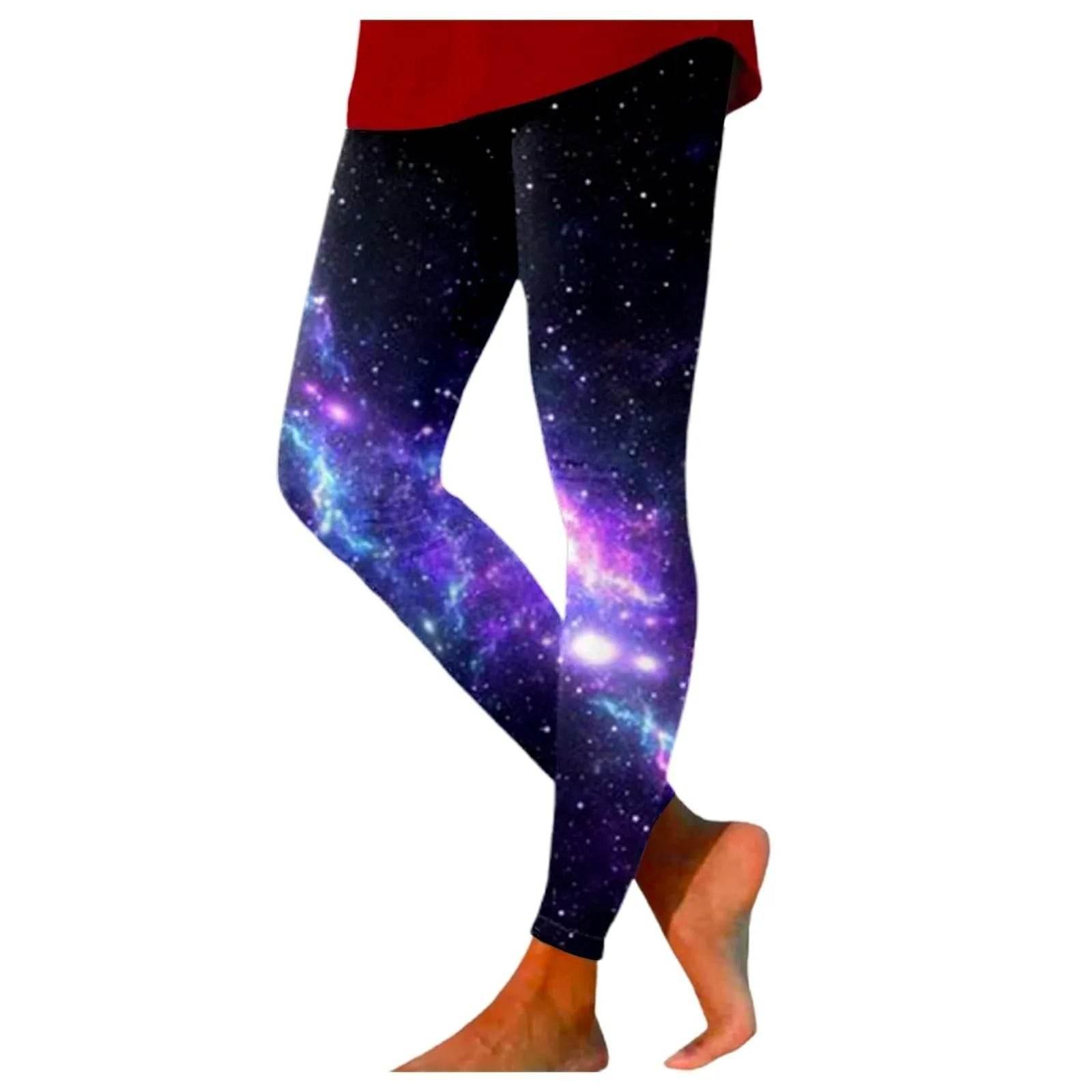 Leggings For Women Plus Size Fantasy Galaxy Cosmic - Empire P.E