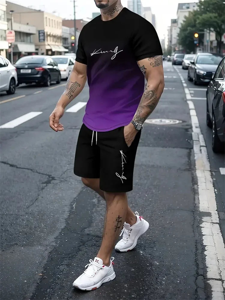 New Men's Outfit Summer Short Sleeve - Empire P.E
