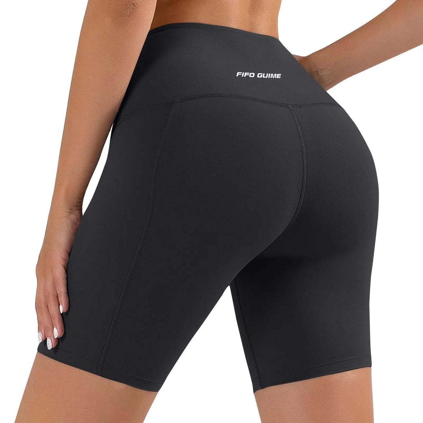 Women Sports Short Yoga Shorts High Waist Breathable Soft Fitness Tight Women Yoga Legging Shorts Cycling Athletic Gym Shorts - Empire P.E