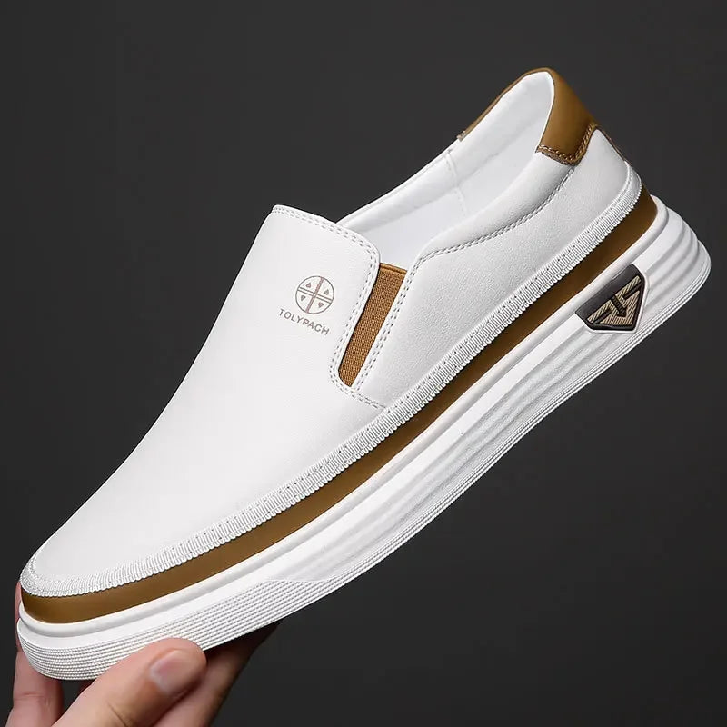 Men's Handmade Leather Shoes Luxury Casual Shoes - Empire P.E