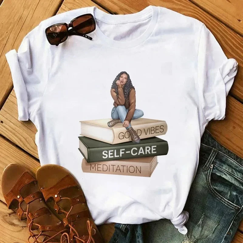 Black Girls Fashion Women T-Shirts - Empire P.E