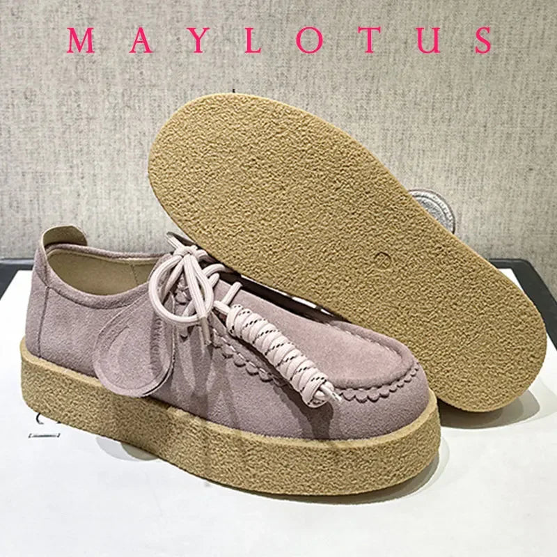 Retro Casual Suede Leather Loafers