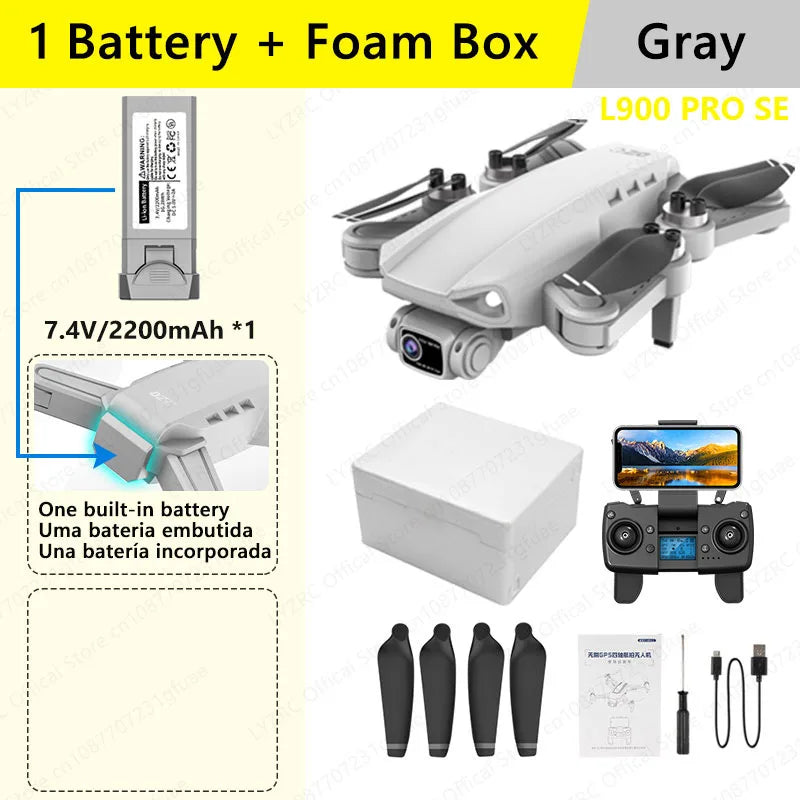 Motor GPS 4K Professional Drone