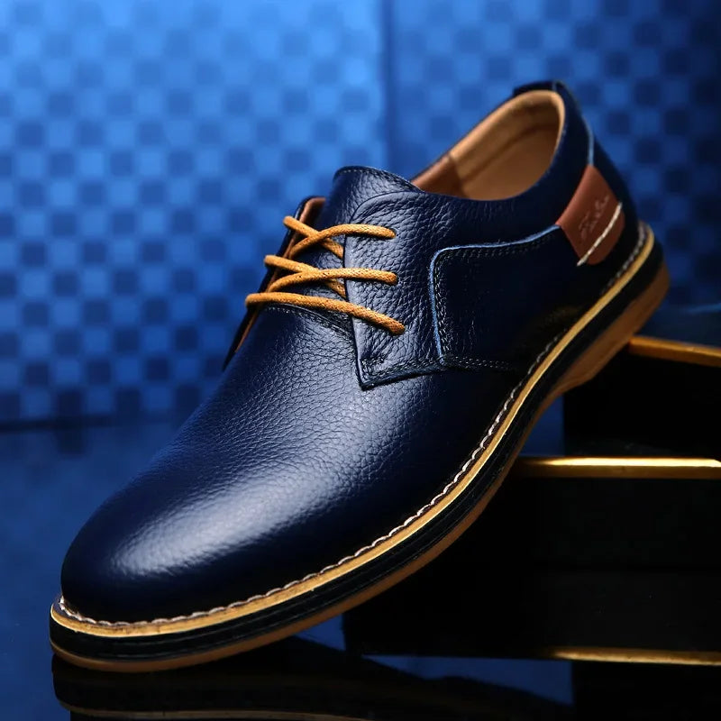 Leather Dress Shoes Men - Empire P.E