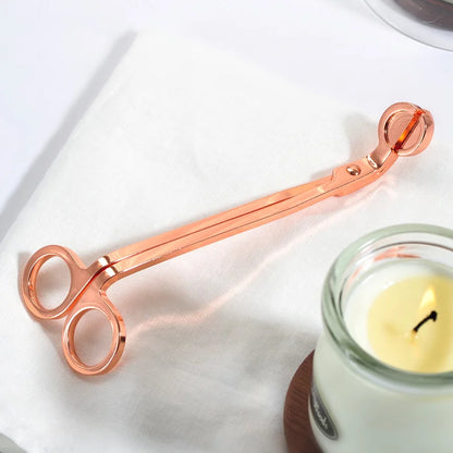4Pcs/set Candle Wick Trimmer Scissors Extinguisher Hooks Candle Accessories