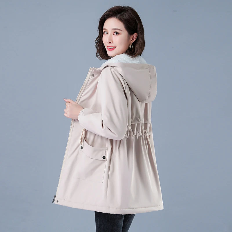 Women's Cotton Warm Puffer Coat - Empire P.E
