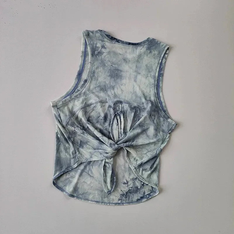 Sports Vest Women's Quick Dry Loose Running Gym Top Sleeveless