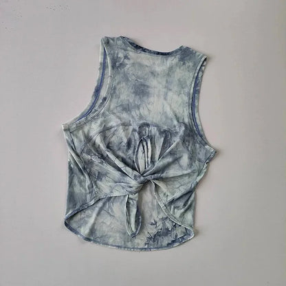 Sports Vest Women's Quick Dry Loose Running Gym Top Sleeveless