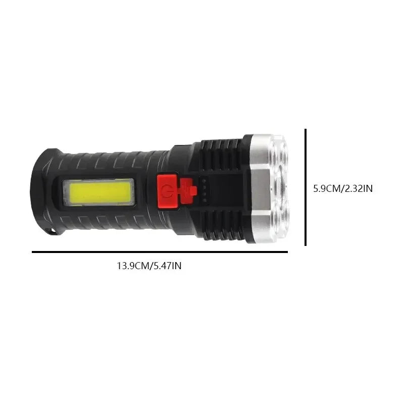 5LED High Power Led Flashlights Rechargeable - Empire P.E