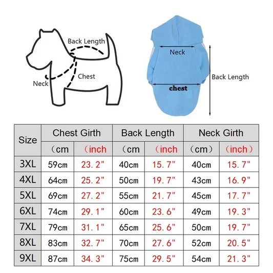 Winter Sport Pet Hoodies