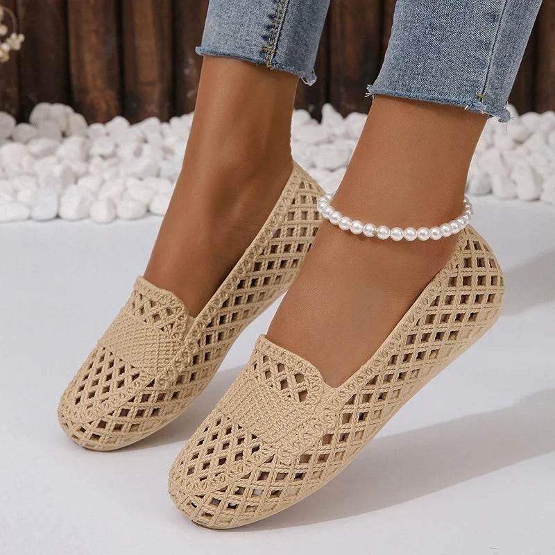 New Summer Style Fashionable and Comfortable Flat-soled Casual Outer Wear Non-slip Fashionable Toe-cap Sandals for Women - Empire P.E