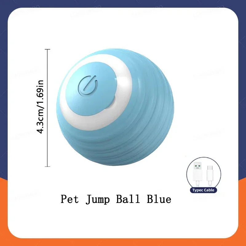 Smart Dog Toy Ball Electronic Interactive Pet Toy Moving Ball USB - Empire P.E