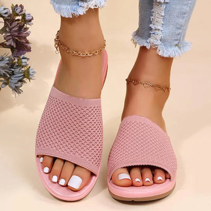 Women's Elastic Force Summer Flat Sandals