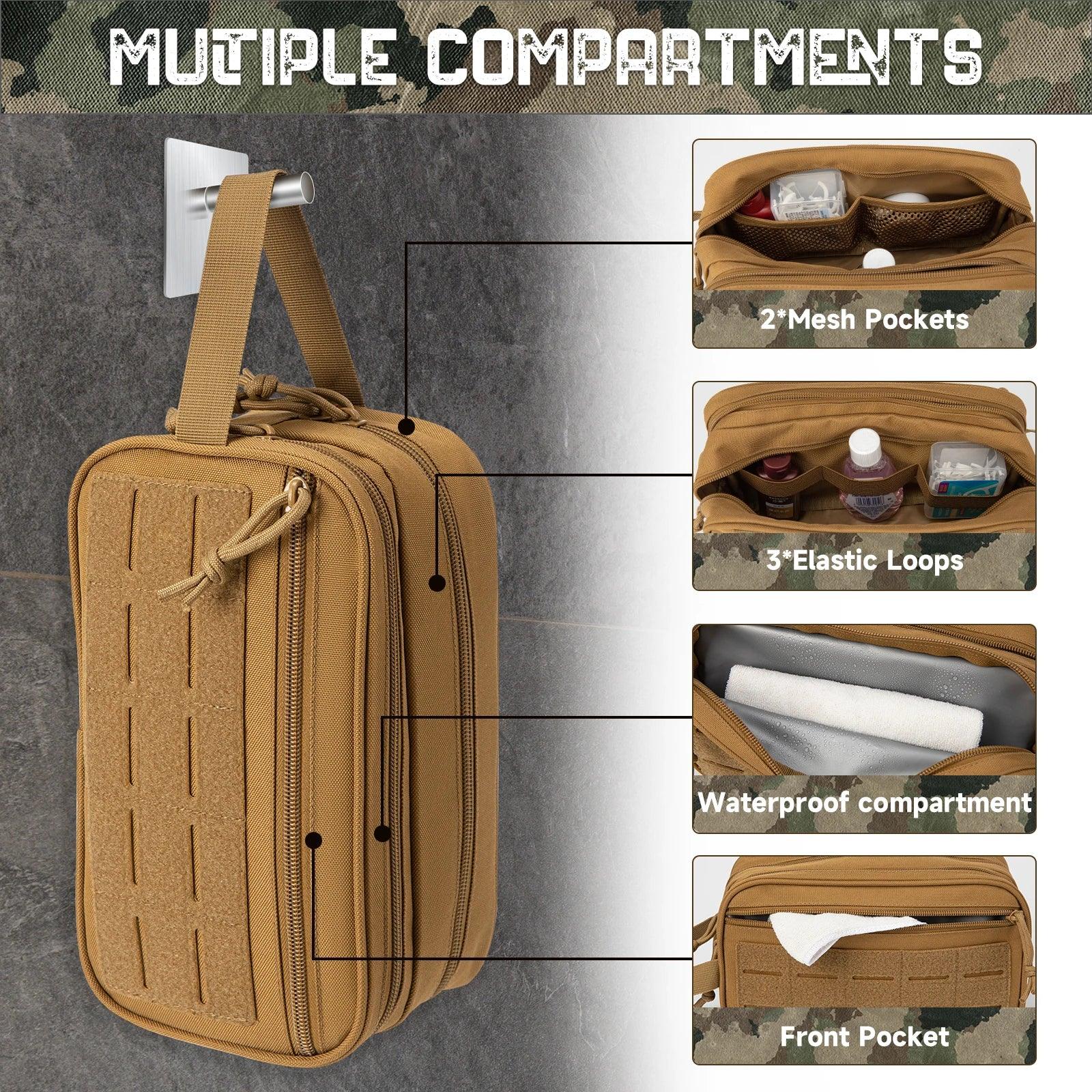 Tactical Hygiene Bag, Shaving Kit, Travel shower Bag - Empire P.E
