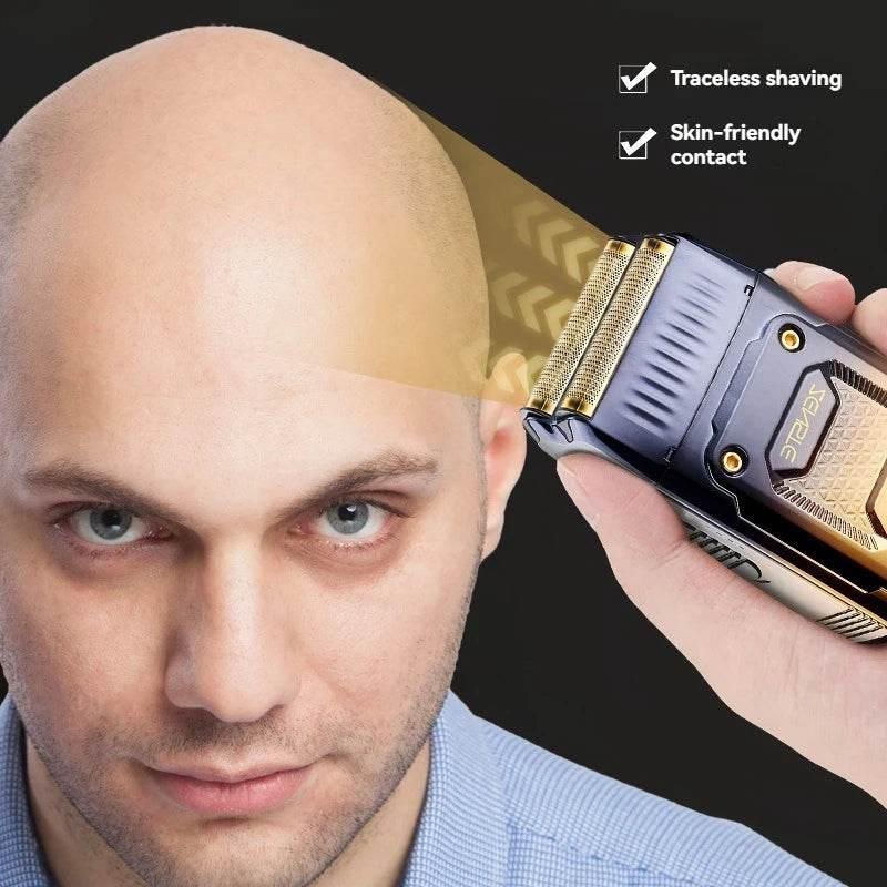 Men's shaver, practical oil head whitening device, hair cutting and shaving head divine tool, electric shaver special - Empire P.E
