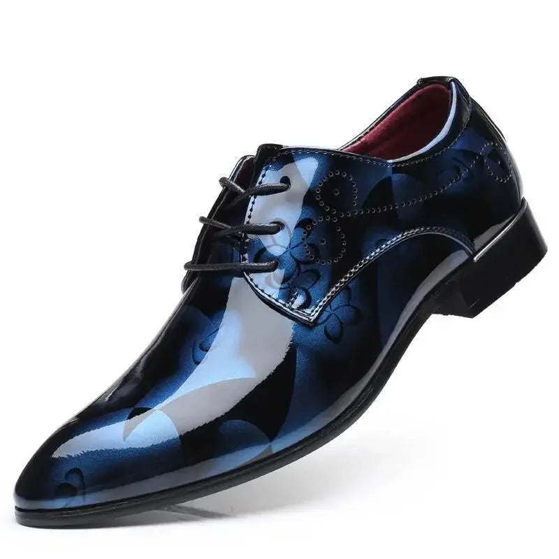 2025 New Luxury Oxfords For Men, Retro Floral Pattern, - Empire P.E