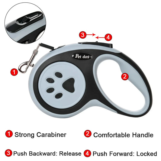 Nylon Pet Dog Leash Automatic Retractable - Empire P.E