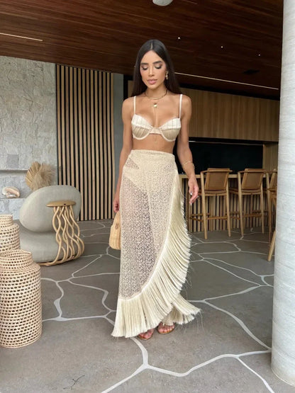 Sexy 3Pieces Push Up Bikini Set