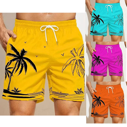 Summer Men's Quick Drying Hawaii Holiday Sports Swimming Trunks