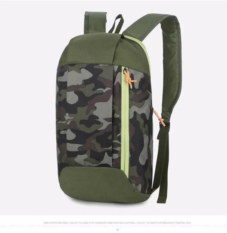 Outdoor Sports Light Weight 10L Waterproof Backpack Travel Hiking Bag Zipper Adjustable Belt Camping Knapsack Men Women Child - Empire P.E