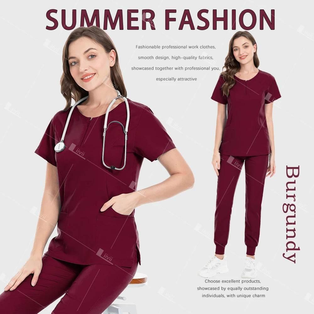 Medical Uniform Elastic Scrub Set - Empire P.E