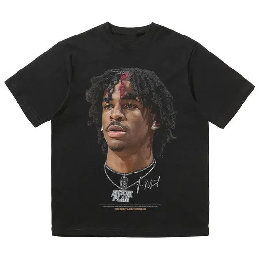 2025 New Fashion Brand Y2K Popular Summer Trend Youth American Street Hip-hop Basketball T-shirt for Both Women Fashion Brand - Empire P.E