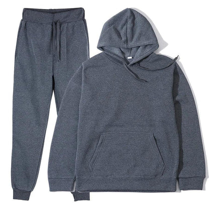 Sports Suits Fashion Tracksuit Hoodies + Pants Two Pieces Sets