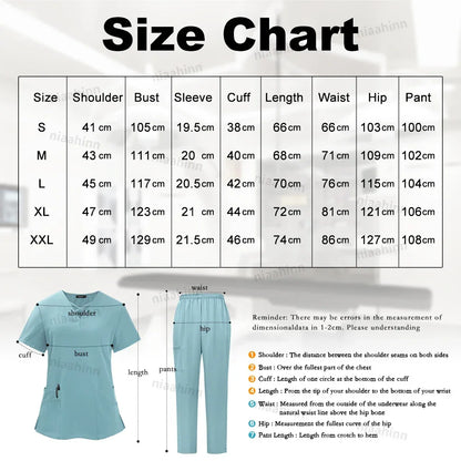 Medical Scrub Uniform Set