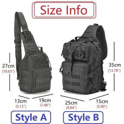 Tactical Assault Pack Sling Backpacks Waterproof Rucksack Bag - Empire P.E