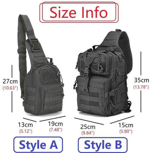 Tactical Assault Pack Sling Backpacks Waterproof Rucksack Bag - Empire P.E