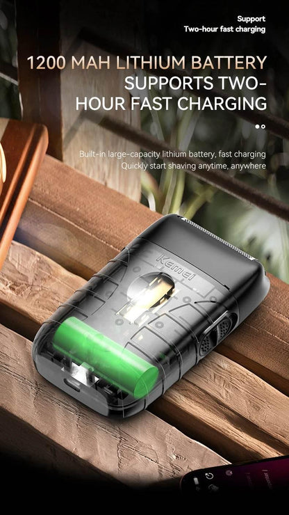 Kemei KM-1858 9000RPM 10W Hair Clipper,KM-264 Rechargeable Electric Trimmer,Original KM-T95 Shaver For Men Barber Clippers Kit - Empire P.E