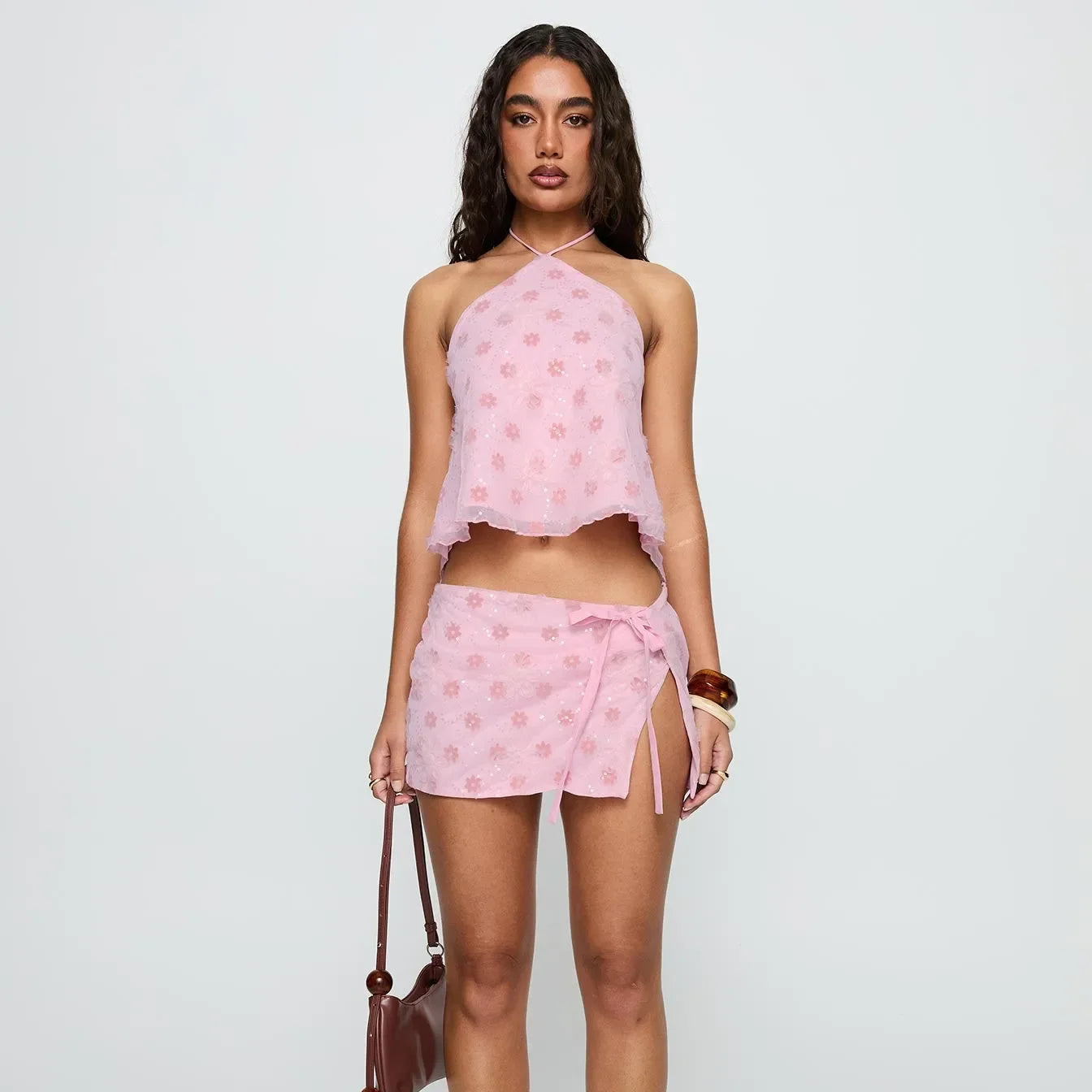 Women's Two Piece Skirts Outfit - Empire P.E