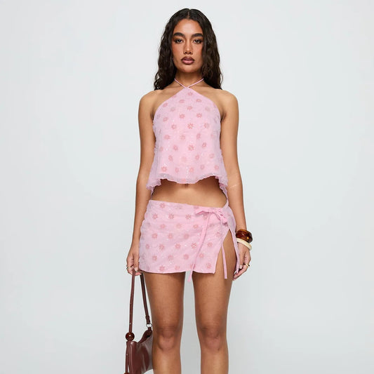 Women's Two Piece Skirts Outfit - Empire P.E