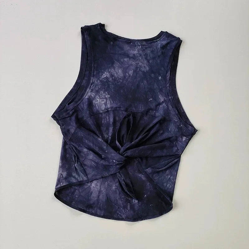 Sports Vest Women's Quick Dry Loose Running Gym Top Sleeveless