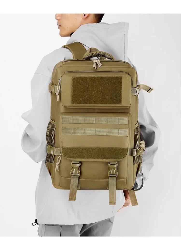 40L Waterproof Outdoor Tactical Backpack Men Travel Daypack Climbing Hiking Trekking Hunting Fishing Camping Sports Rucksacks - Empire P.E