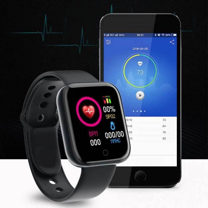 Smart Watch For Women & Men Wristwatch Bluetooth Connected - Empire P.E
