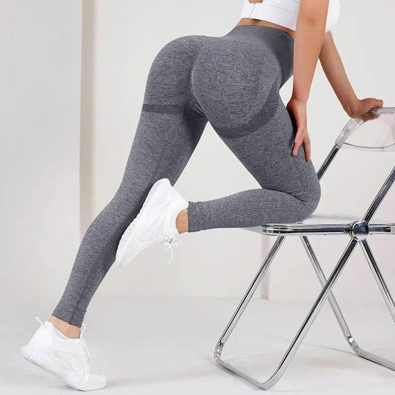 Women Yoga Leggings High Waist Exercise Sports Trousers Running Fitness Gym Leggings Quick Dry Hip Lifting Femme Slim Pants - Empire P.E